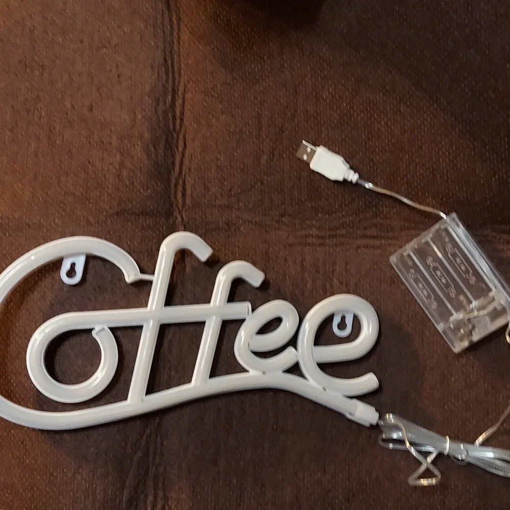Neon Coffee Sign